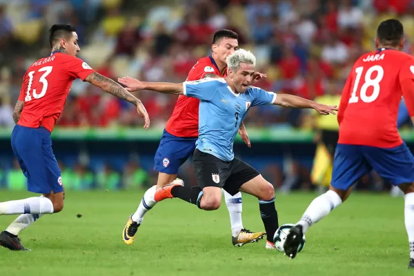 Copa América: por la estirpe goleadora de Cavani, Uruguay le ganó a Chile 1-0