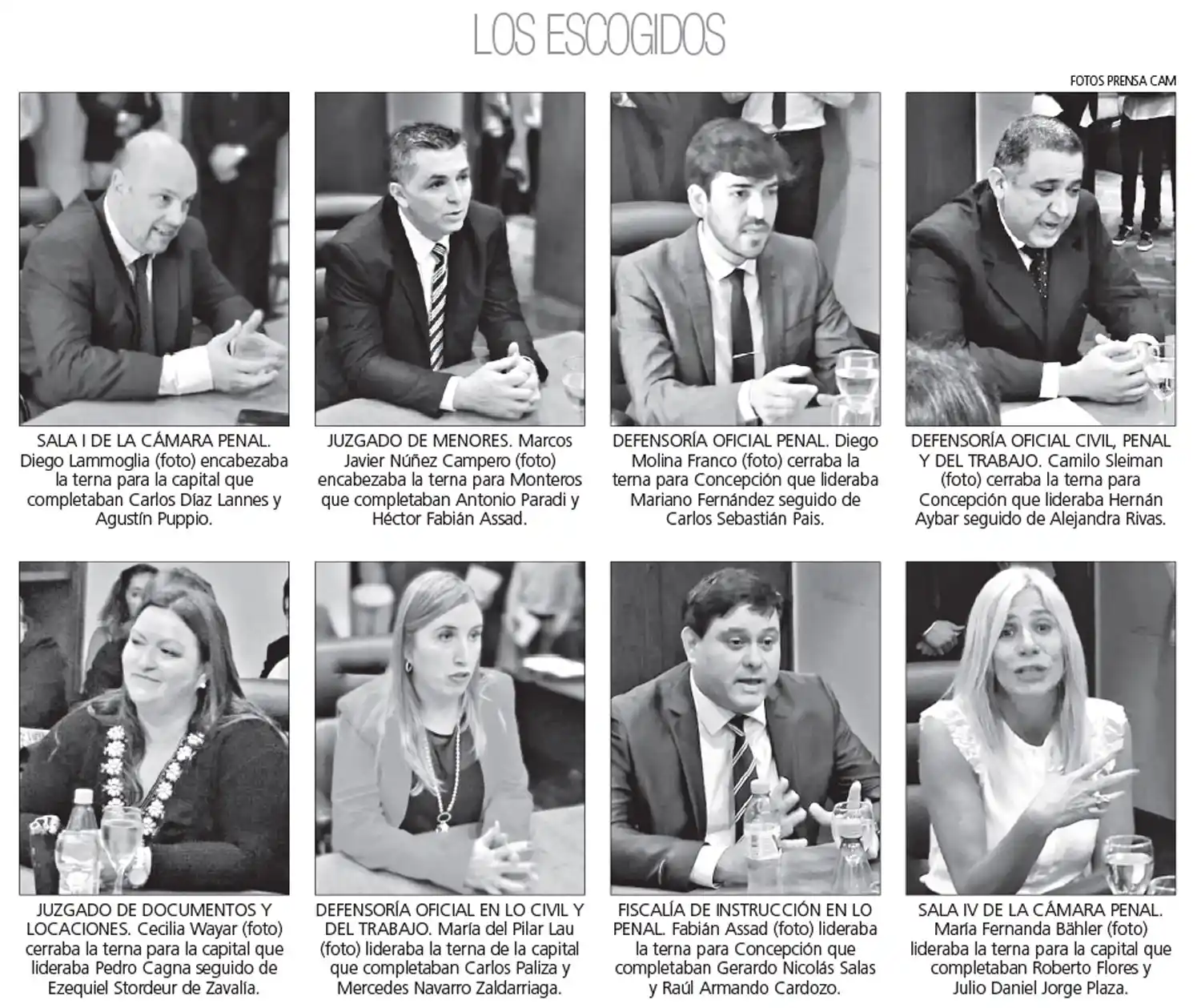 Manzur alivia a la Justicia con ocho designaciones por concurso 