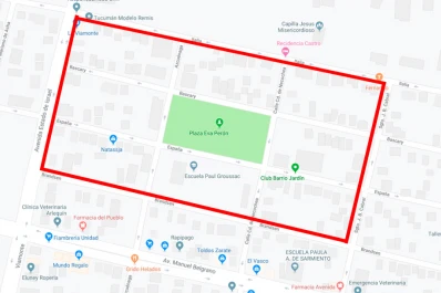 Cayeron postes y algunas casas de barrio Jardín están sin luz