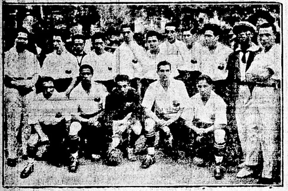 ARGENTINOS. El equipo nacional tuvo en sus filas a varios jugadores tucumanos.  