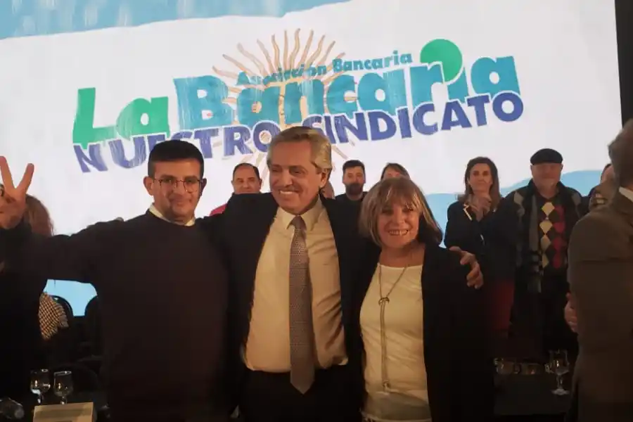 La Bancaria ratificó su apoyo a la fórmula que encabeza Alberto Fernández