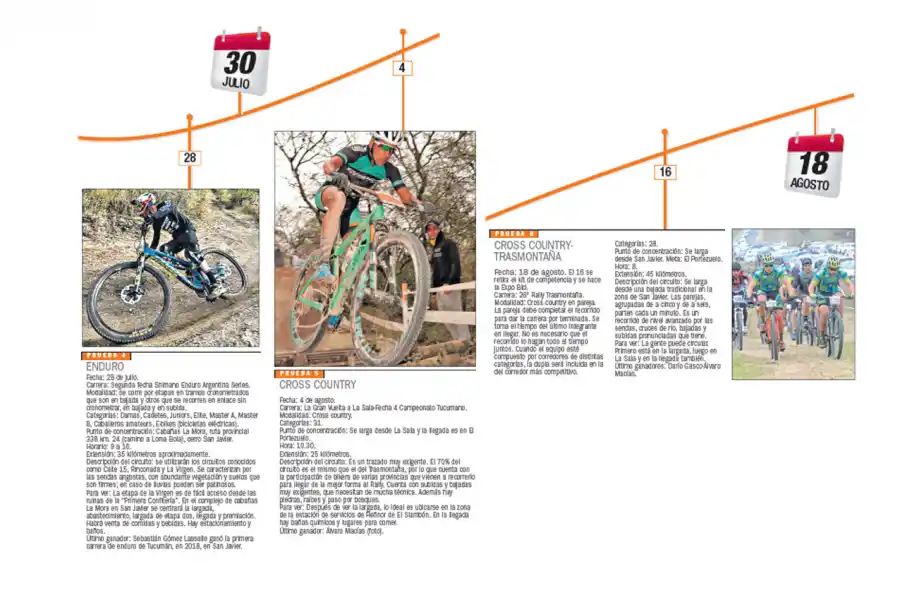 El mountain bike, será capital nacional más que nunca
