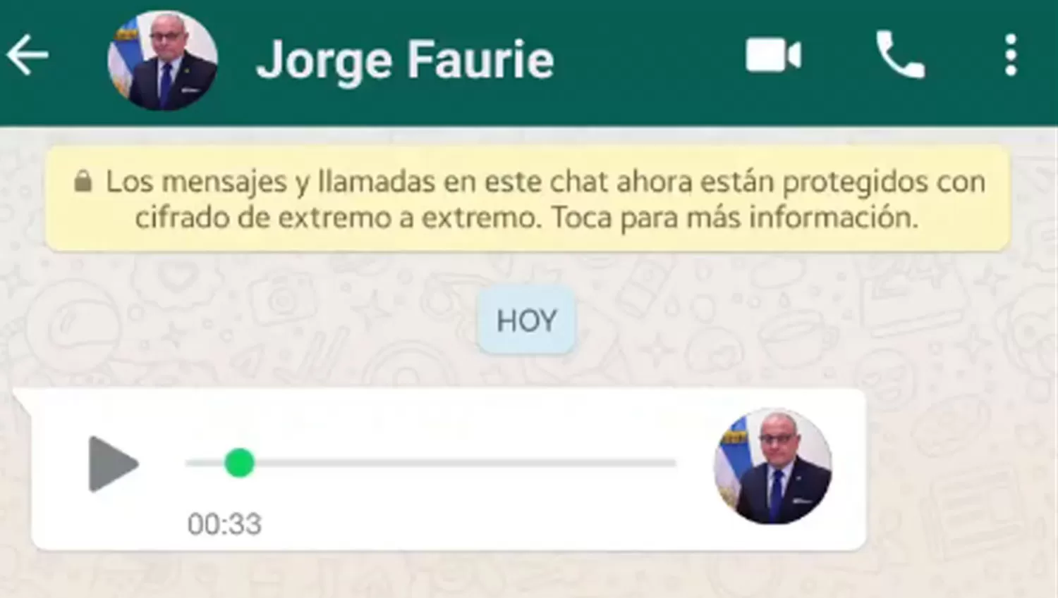El canciller Jorge Faurie lloró al comunicarle a Macri el acuerdo Mercosur-Unión Europea