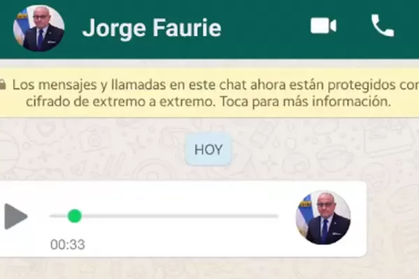 El canciller Jorge Faurie lloró al comunicarle a Macri el acuerdo Mercosur-Unión Europea