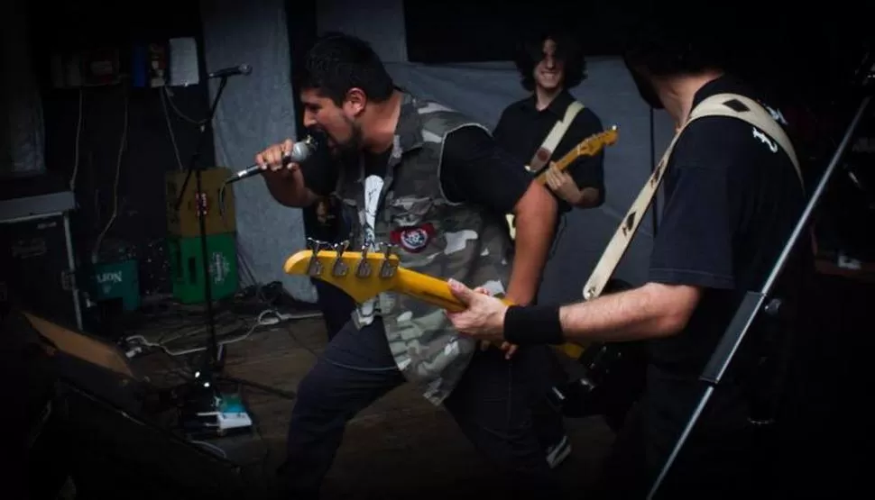 VIENTO CRUEL. La banda fue parte de la grilla del Tucumán Metal Fest. 