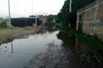 Líquidos cloacales en Los Gutiérrez