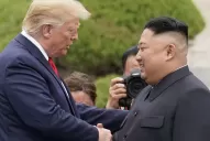 Histórico: Trump y Kim se reunieron en Corea del Norte