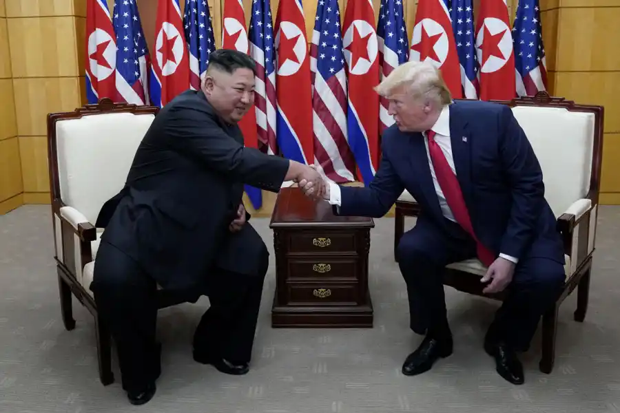 Kim y Trump