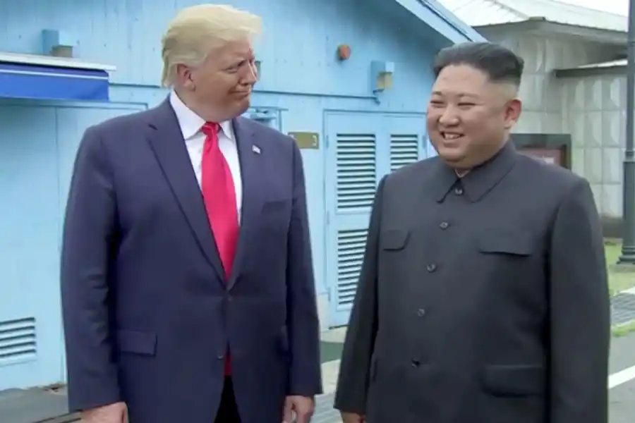Trump y Kim