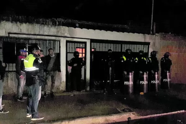 Operativos por un robo en un casa