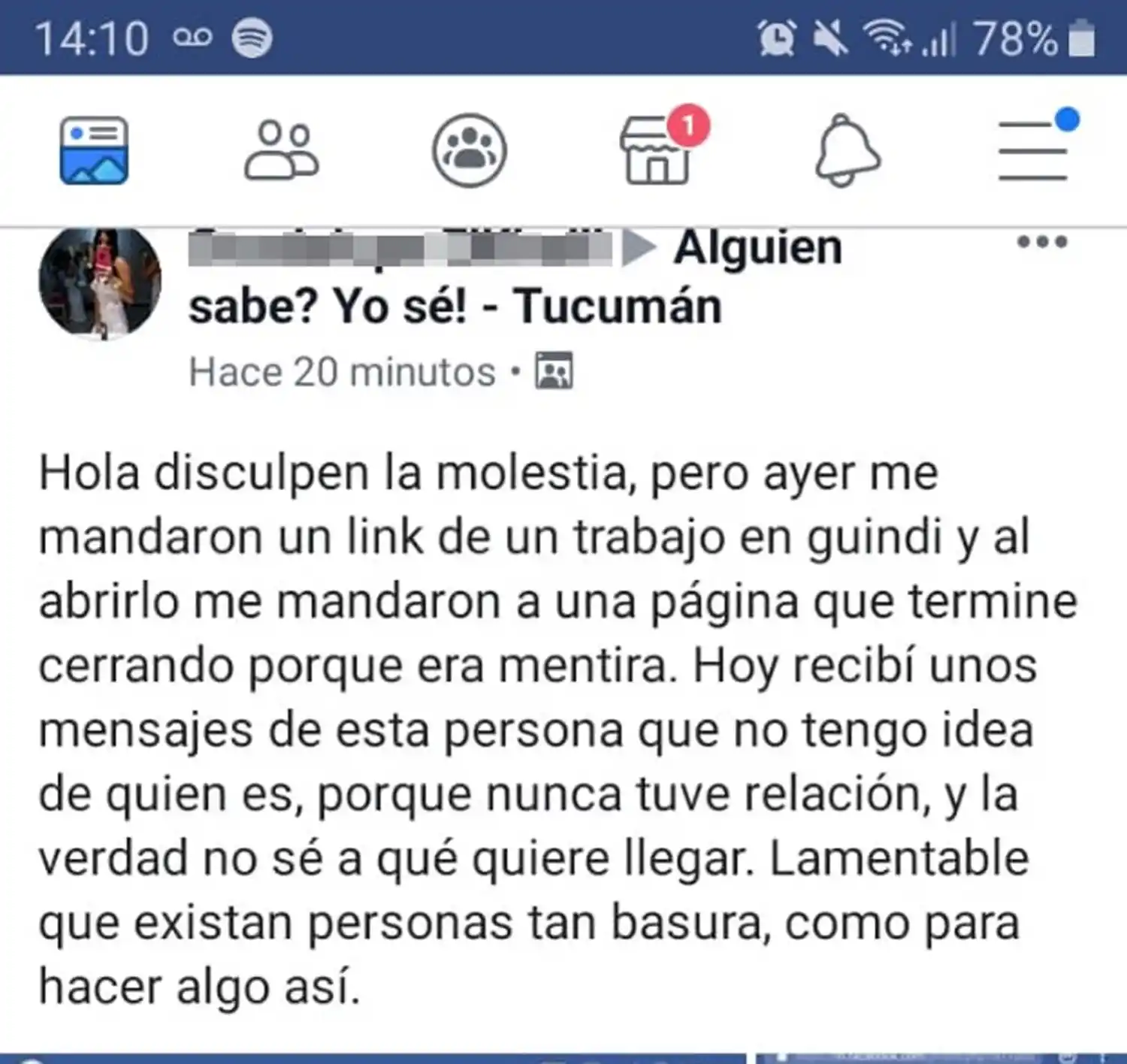 Una juguetería tucumana denuncia que utilizan su nombre para sobornar mujeres