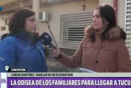 La gente se portó de maravillas, destacó la prima de uno de los accidentados