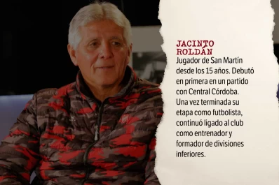 Hoy en La otra Pregunta: entrevista a un ídolo de San Martín, Jacinto Roldán