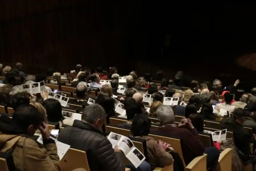 MUCHO PÚBLICO. La sala Argentina tuvo su capacidad casi colmada.