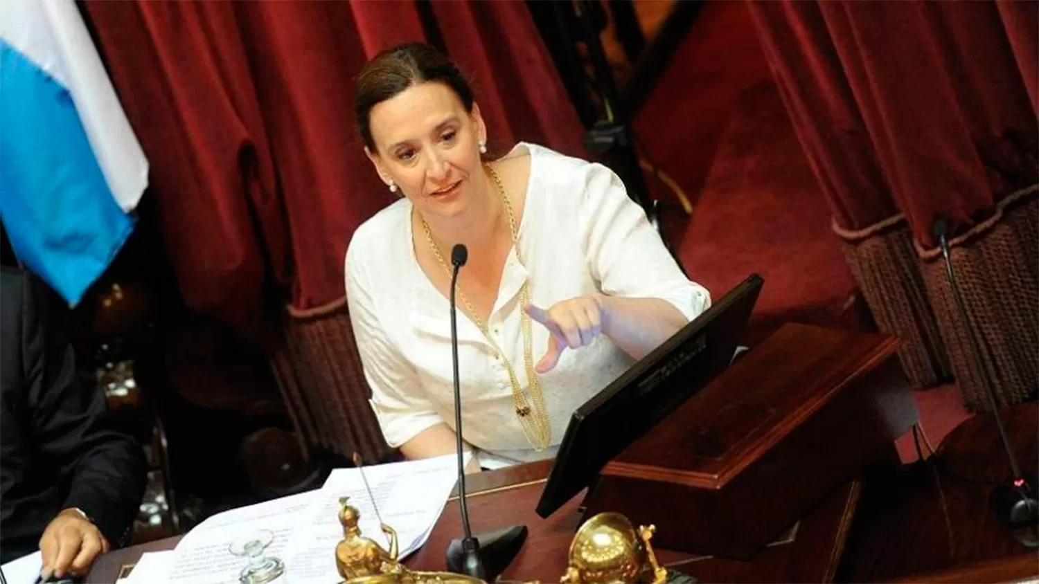 LA AUTORA DE LA MEDIDA. Gabriela Michetti fue quien decidió emular a la Cámara de Diputados en cuanto a la eliminación de canjes de pasajes.