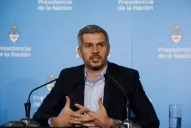 La verdadera candidata, que es Cristina, no da la cara, arremetió Peña