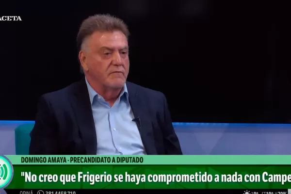 Según Amaya, la Provincia se perdió la chance de acceder a un crédito de U$S 500 millones