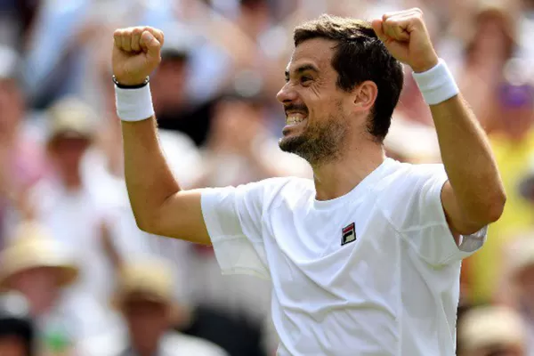 Wimbledon: Pella logró un triunfo sensacional y pasó a octavos de final