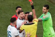 Video: la insólita expulsión de Lionel Messi que el VAR no revisó