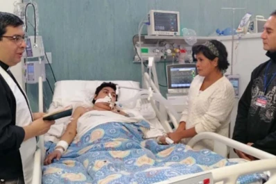 Amor eterno: se casó en la terapia intensiva del hospital Avellaneda