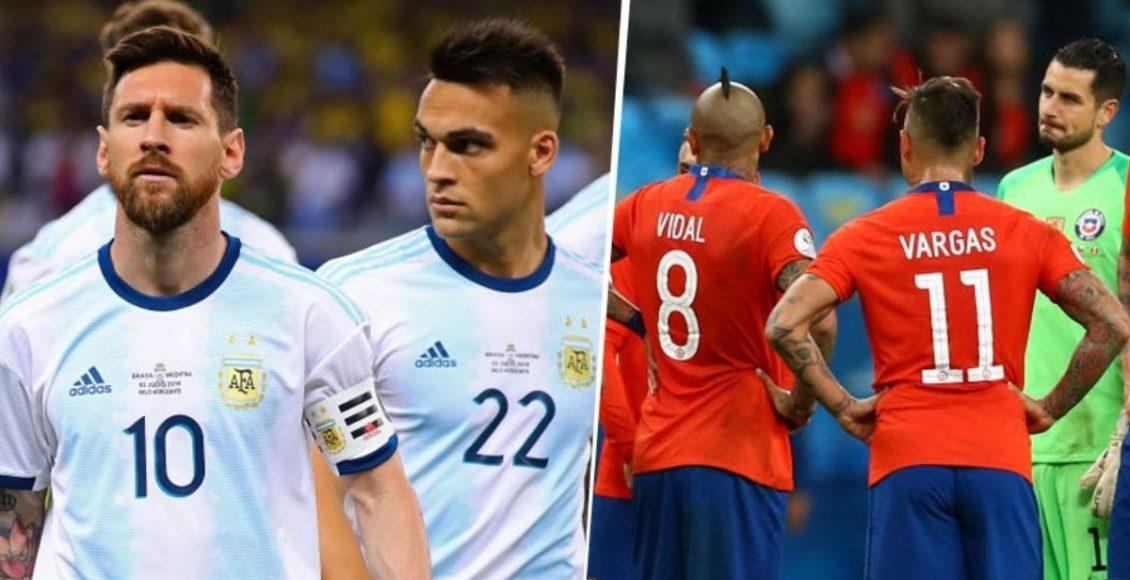 Copa América: Argentina fue superior a Chile, le ganó 2-1 y terminó tercera