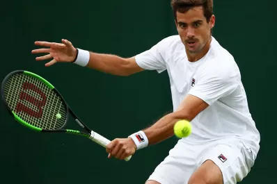 Wimbledon: Pella logró un grandioso triunfo ante Raonic y pasó a cuartos