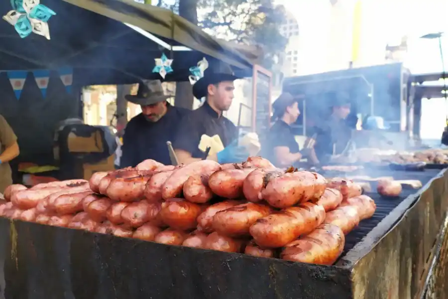 COMO PAN CALIENTE. Los choripanes son toda una tentación.