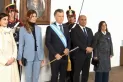 Video: así fue la breve visita de Macri a Tucumán para los festejos por el 9 de Julio