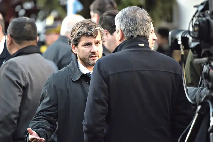 Correligionarios con cara de pocos amigos  Según testigos macristas, las recriminaciones entre José Cano y Mariano Campero fueron más allá de las PASO.