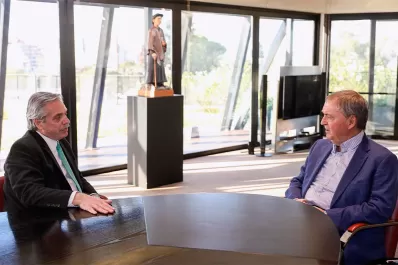 Alberto Fernández viajó a Córdoba para reunirse con Schiaretti