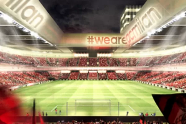 Milan e Inter presentaron un proyecto conjunto para construir un nuevo estadio