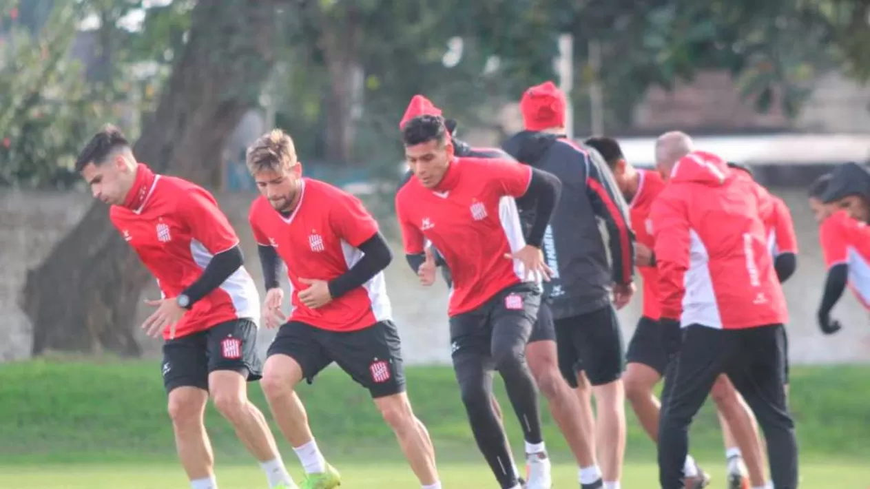 PUESTA A PUNTO. San Martín llegó hoy a Perico para continuar la pretemporada.