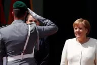 Merkel continúa su agenda a pesar de las dudas sobre su estado de salud