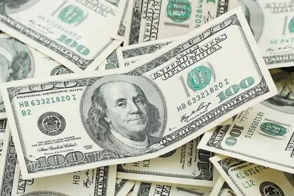 El dólar operó con una leve baja y cerró en $ 43,09