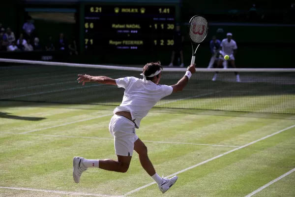 En otro partidazo, Federer venció a Nadal y jugará una nueva final de Wimbledon