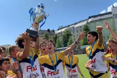 La categoría 2005 del CEF de Tucumán se consagró campeón en la Helsinki Cup