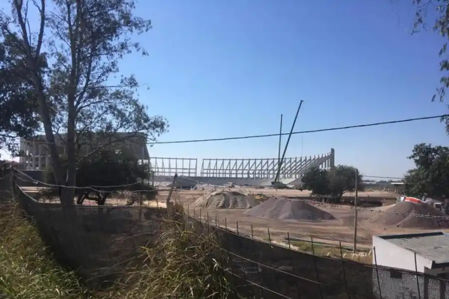 MONUMENTO AL FÚTBOL. Tendrá una capacidad para 28.000 espectadores.