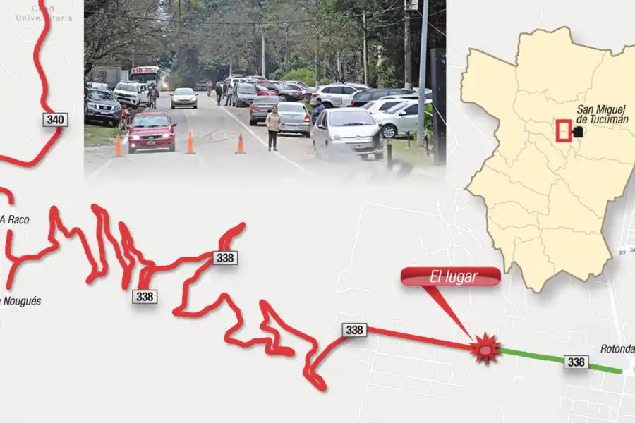 Caminos alternativos. PARA LLEGAR A SUS CASAS, EN EL LADO OESTE DEL PUENTE, LOS VECINOS PUEDEN SUBIR POR VILLA NOUGÉS O BAJAR POR RACO Y SAN JAVIER.