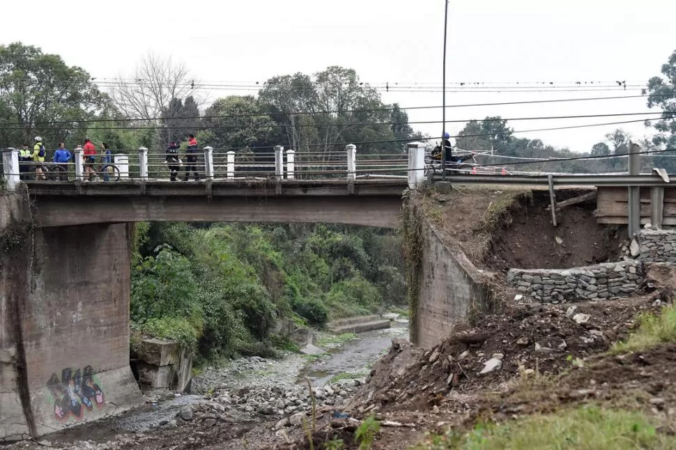 RÍO MUERTO. La DPV prevé la construcción de un nuevo puente. 