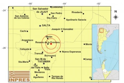Un sismo en Rosario de la Frontera sacó de la modorra a los tucumanos