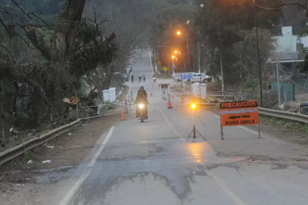 Sólo algunos vehículos podrán pasar por el puente del río Muerto de 14 a 18