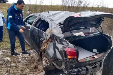 Accidente en la ruta 157