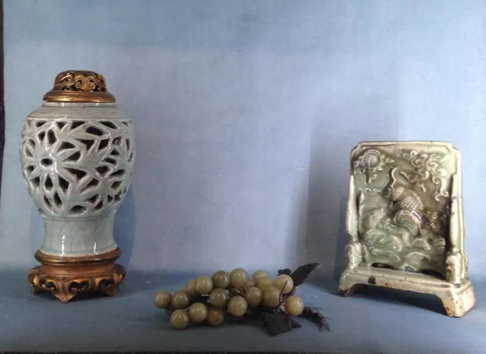 ORIENTALES. Alrededor de 300 porcelanas, piedras talladas y cerámicas se exhiben en el Museo Casa Padilla. credito