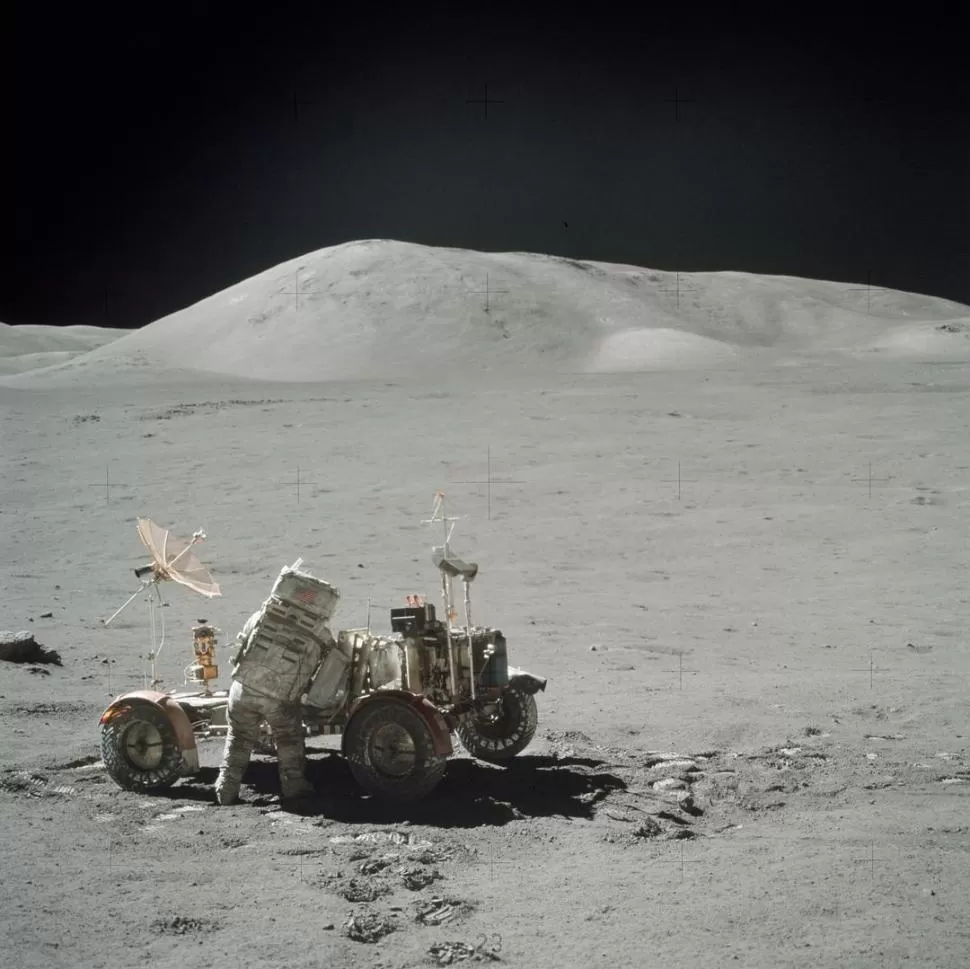 UN HECHO HISTÓRICO. La TV recuerda los 50 años del hombre en la Luna. NASA 