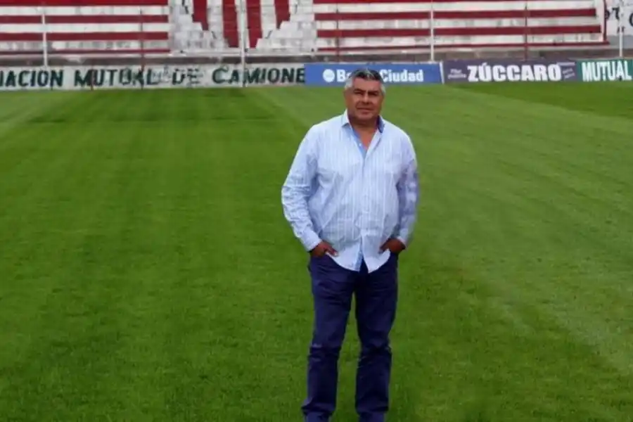QUIERE MÁS. Tapia sueña con ver a “su” Barracas Central en Primera. 