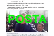 Sí, detuvieron a una mujer en Azul por insultar a Macri