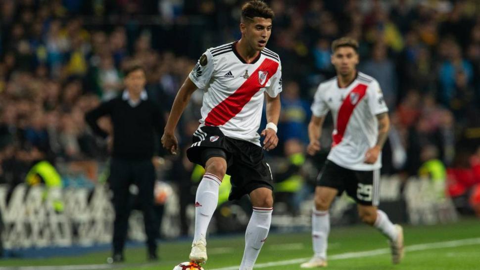 FIGURA. Palacios regresa a la Selección, tras quedarse afuera de a Copa América por lesión.  