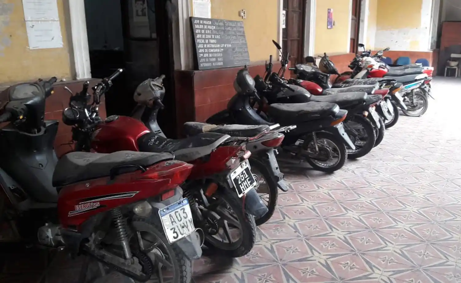 LA SECCIONAL 2°. Así estaba antes del traslado.