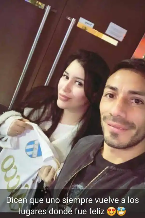 La sugerente foto del Bebe Acosta que ilusiona a los hinchas de Atlético