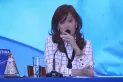 Sorry, hoy con la comida estamos igual que Venezuela, dijo Cristina Fernández